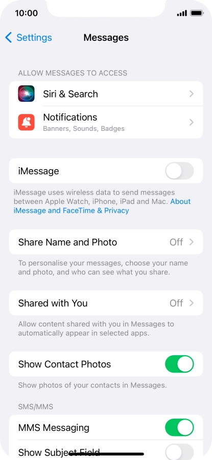 Slide your finger upwards starting from the bottom of the screen to return to the home screen.