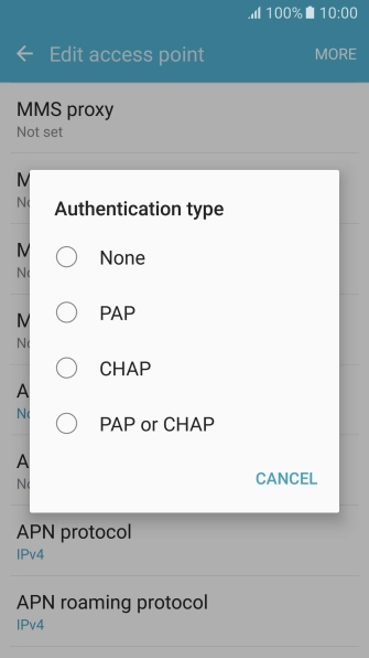 Press PAP. Press PAP.