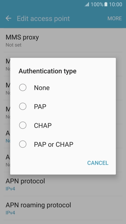 Press PAP. Press PAP.