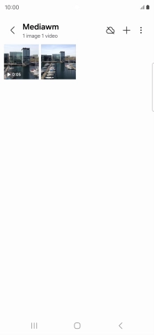 Press and hold any picture or video.