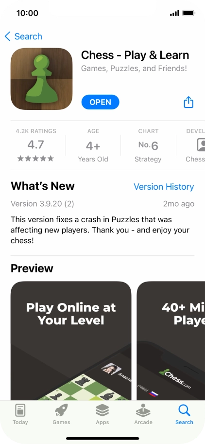 Slide your finger upwards starting from the bottom of the screen to return to the home screen.
