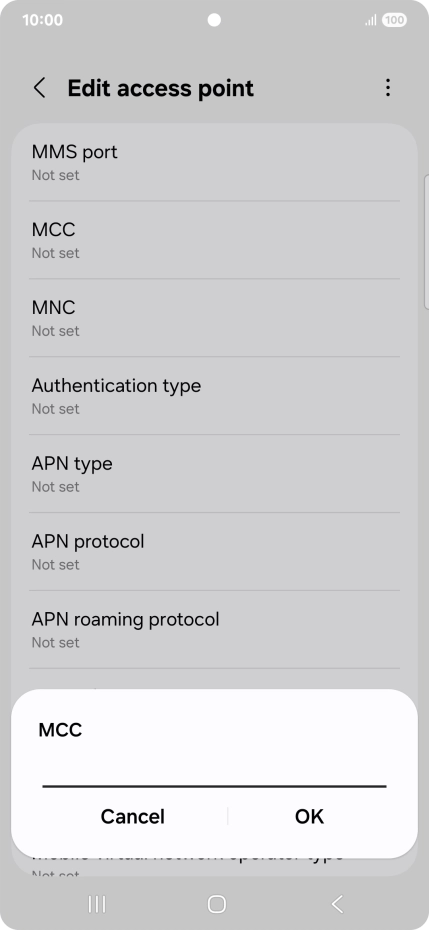Key in 272 and press OK.