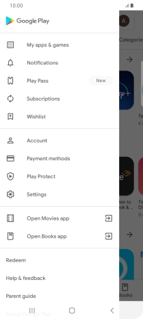 Press My apps & games.