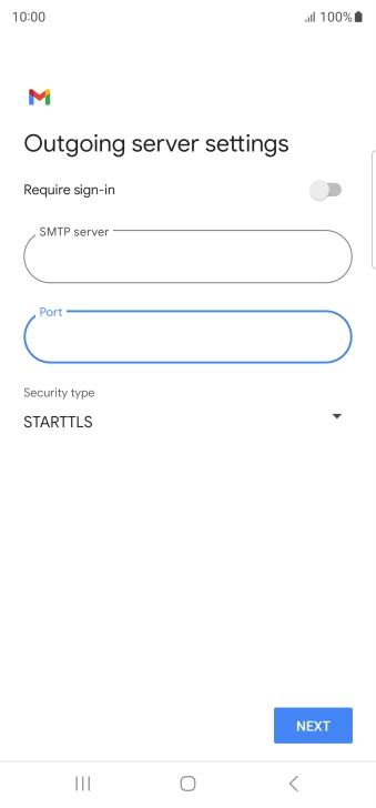 Press the drop down list below 