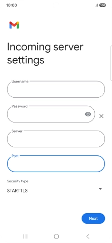 Press the drop down list below 