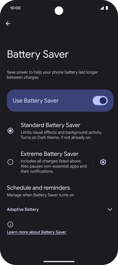 Slide your finger upwards starting from the bottom of the screen to return to the home screen.