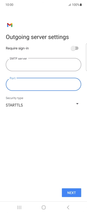 Press the drop down list below 