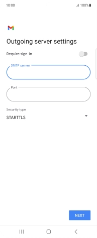 Press the field below 