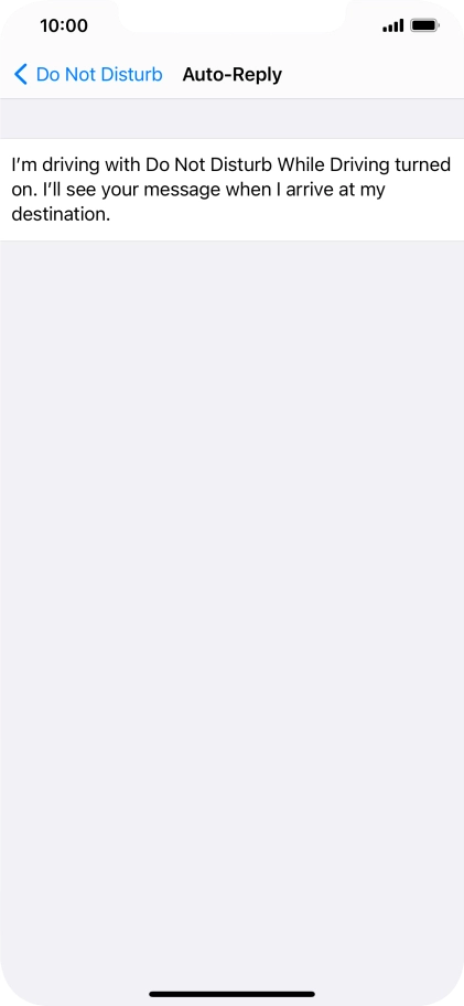 Slide your finger upwards starting from the bottom of the screen to return to the home screen.