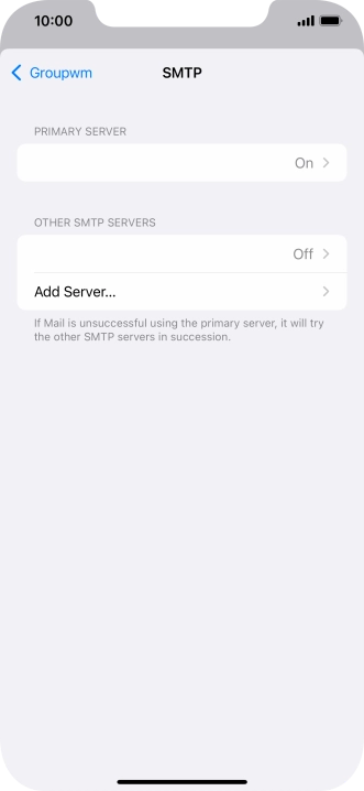 Press the field below 