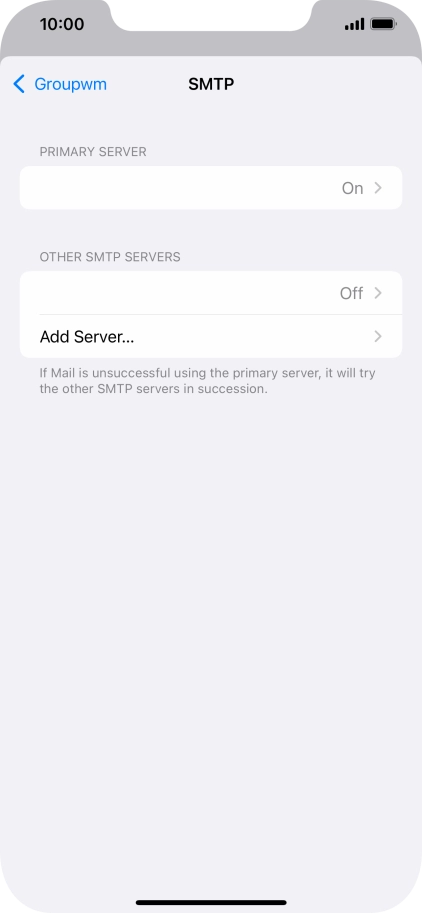 Press the field below 