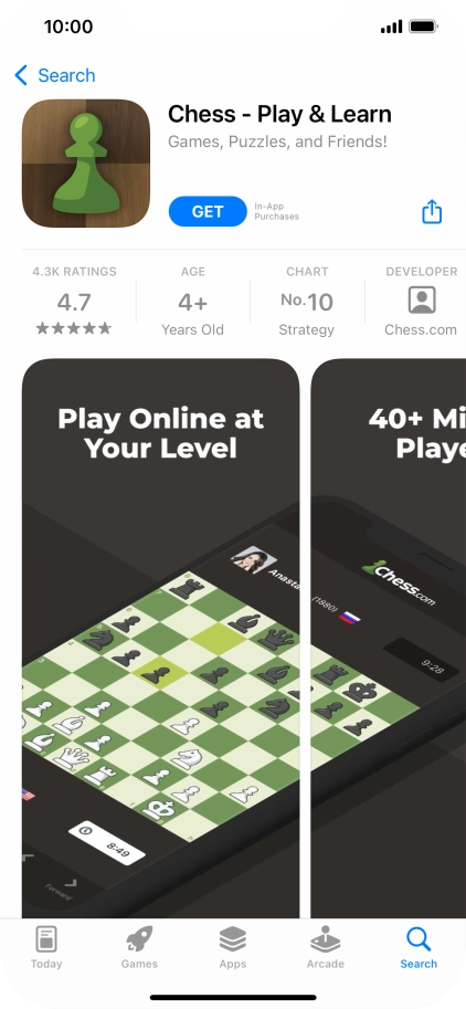 Press GET and follow the instructions on the screen to install the app. Press GET and follow the instructions on the screen to install the app.