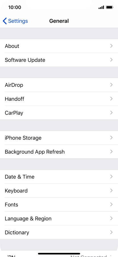 Press Background App Refresh. Press Background App Refresh.