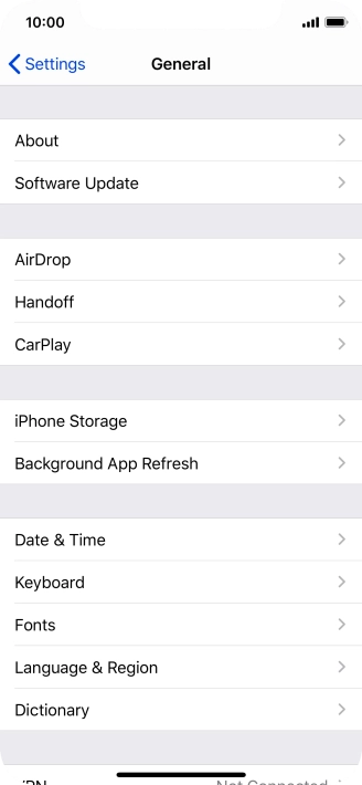Press Background App Refresh. Press Background App Refresh.