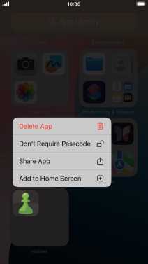 Press Don't Require Passcode.