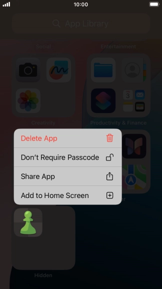 Press Don't Require Passcode.
