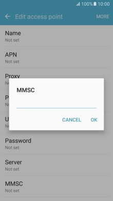 Key in http://www.vodafone.ie/mms and press OK.