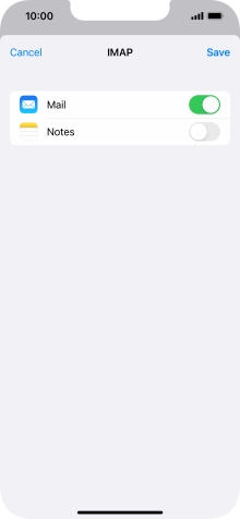 Press Save. Your email account has now been set up. To select more settings for incoming and outgoing server, proceed with the following steps.