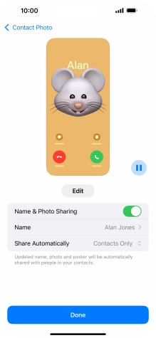 Press the indicator next to Press the indicator next to