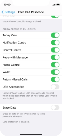 Press the indicator next to Press the indicator next to