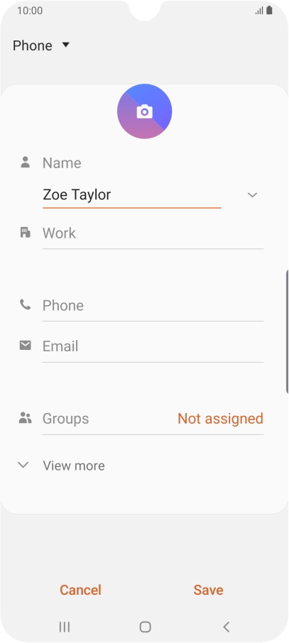 Press Phone and key in the required phone number.