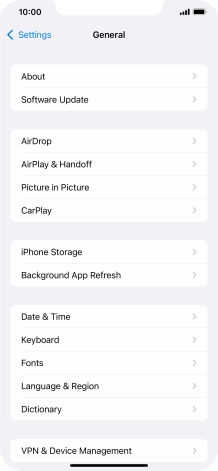 Press Background App Refresh.