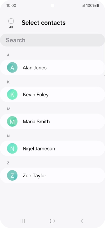 Press the field above Press the field above