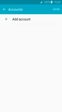 Press Add account. Press Add account.