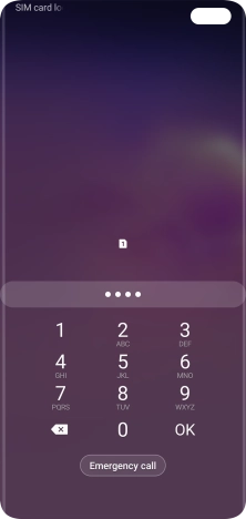 If you're asked to key in your PIN, do so and press OK. If you're asked to key in your PIN, do so and press OK.