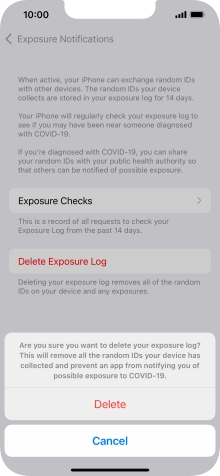 Press Delete. Press Delete.