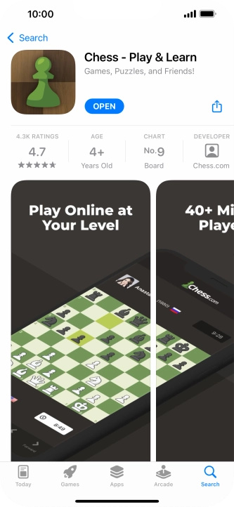 Slide your finger upwards starting from the bottom of the screen to return to the home screen.