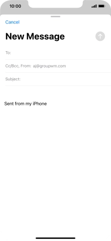 Press the field next to 