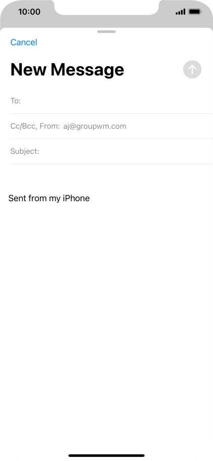 Press the field next to 