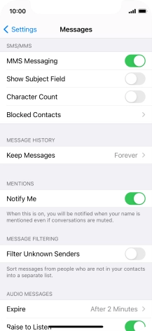 Slide your finger upwards starting from the bottom of the screen to return to the home screen.