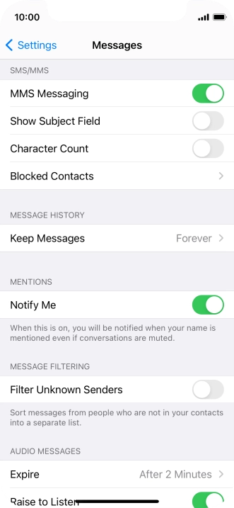 Slide your finger upwards starting from the bottom of the screen to return to the home screen.