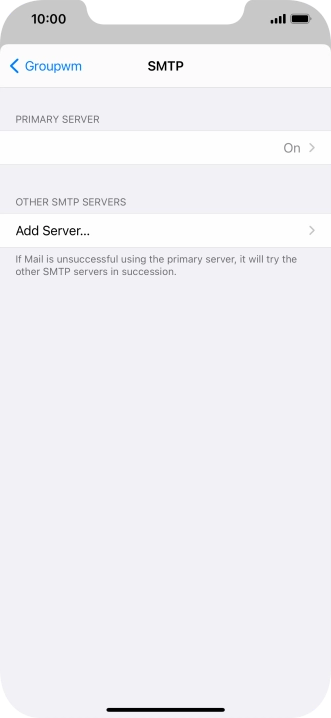 Press the field below 