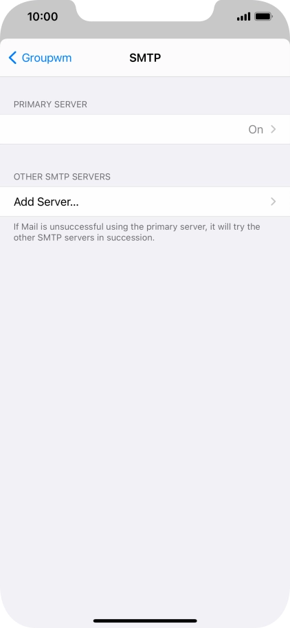 Press the field below 