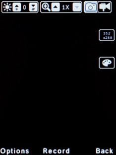 If the video recorder is turned on, press the Left selection key.