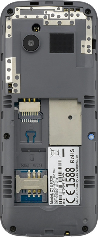 Place your SIM as illustrated next to the SIM holder.