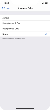 Press Always to turn on the function when silent mode is turned off.