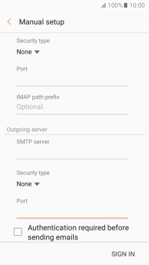 Press SIGN IN. Press SIGN IN.