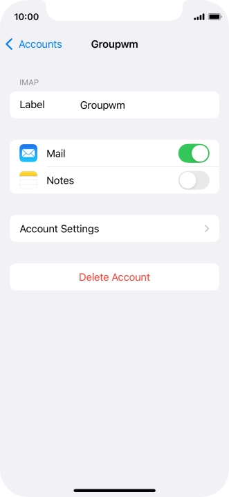 Press Account Settings. Press Account Settings.