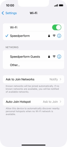 Slide your finger upwards starting from the bottom of the screen to return to the home screen.