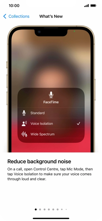 Slide your finger upwards starting from the bottom of the screen to return to the home screen.