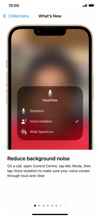 Slide your finger upwards starting from the bottom of the screen to return to the home screen.