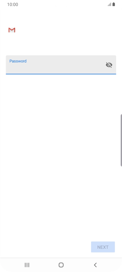 Press the field below 