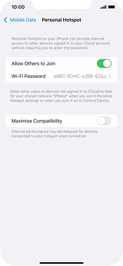 Slide your finger upwards starting from the bottom of the screen to return to the home screen.
