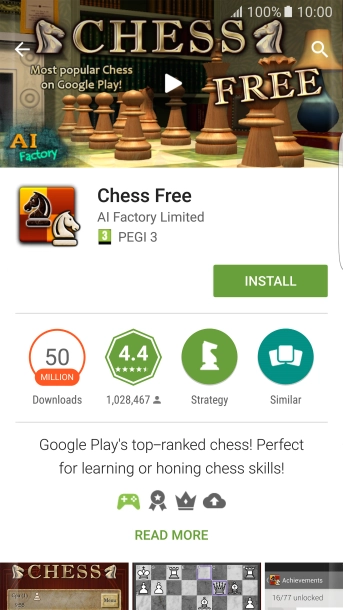 Press INSTALL. Press INSTALL.