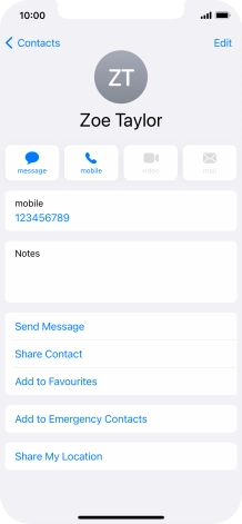 Slide your finger upwards starting from the bottom of the screen to return to the home screen.