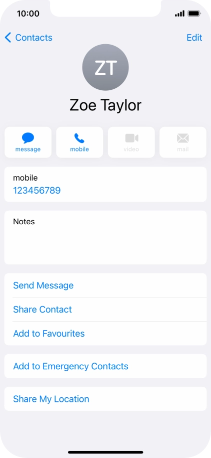 Slide your finger upwards starting from the bottom of the screen to return to the home screen.